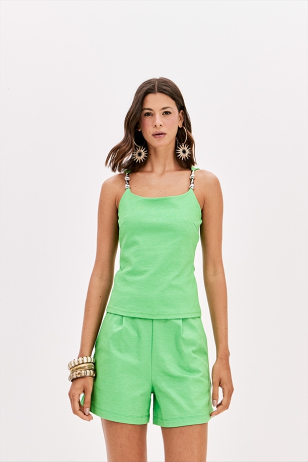 BLOUSE SLIM WITH BELTLOOP