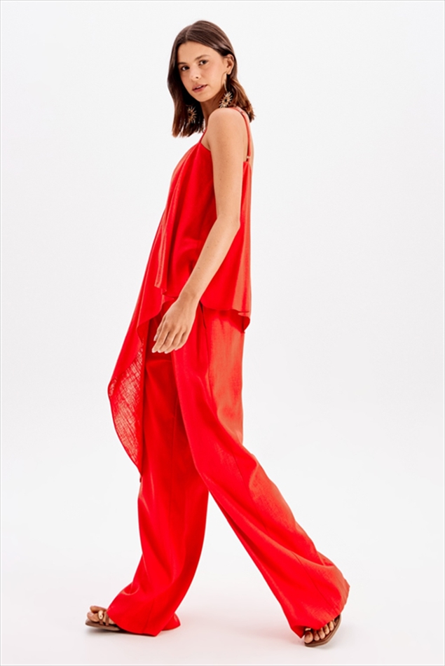 STRAIGHT PANTS WITH LINEM