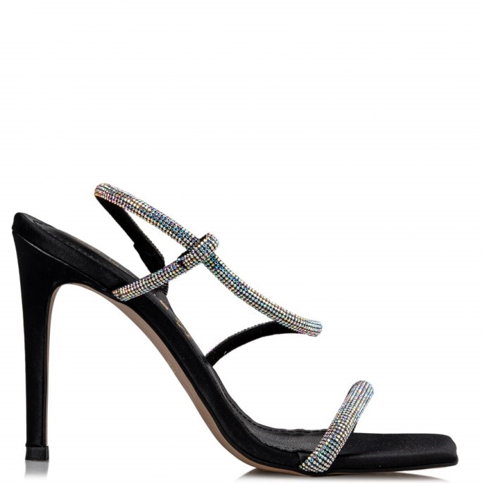 CRYSTAL EMBELLISHED SANDALS