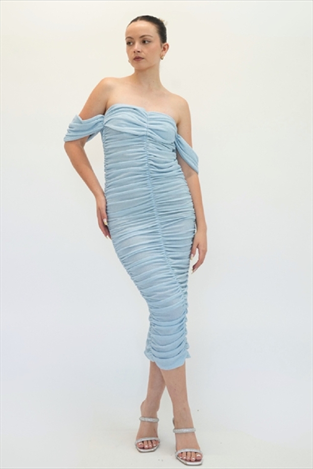 PONYTAILS DARIA MIDI DRESS