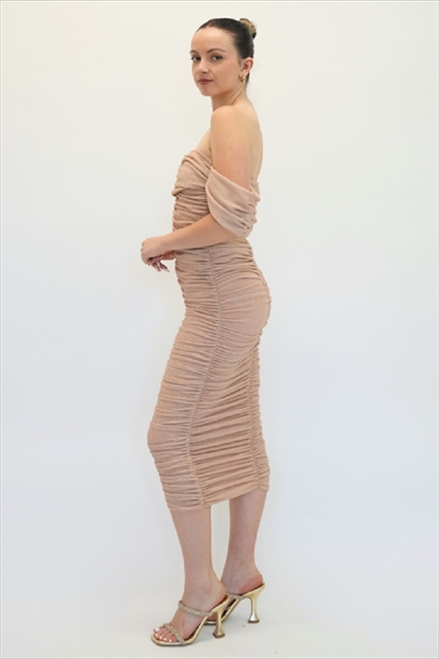 PONYTAILS DARIA MIDI DRESS
