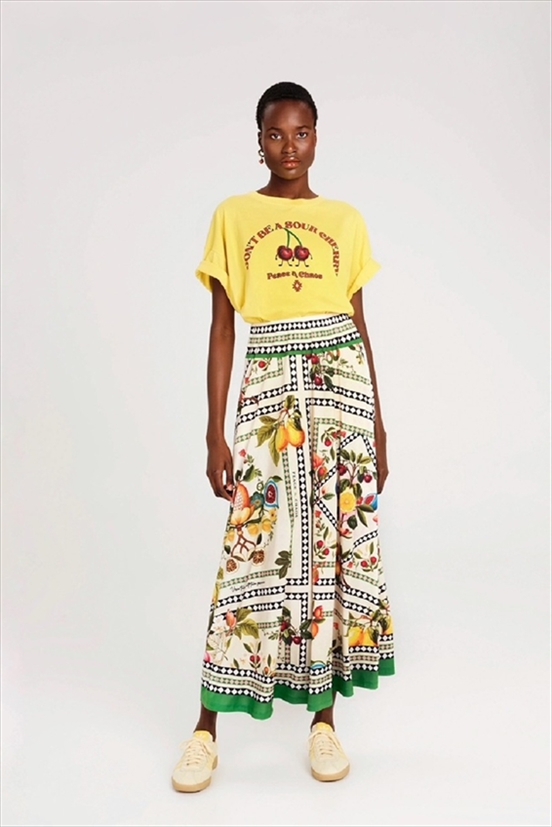 TUTTI-FRUTTI LONG SKIRT