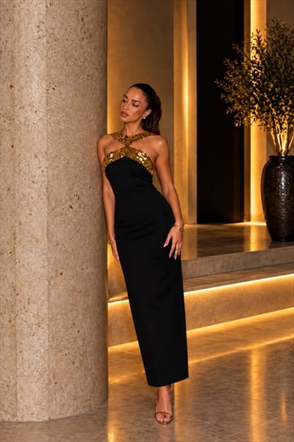 SOPHIA BANDAGE DRESS