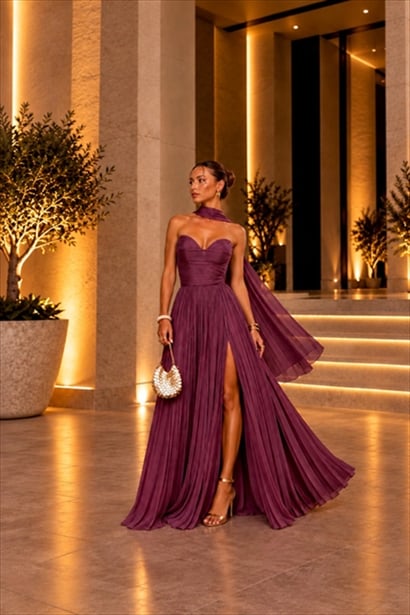 NAOMI OFF-SHOULDER DRESS